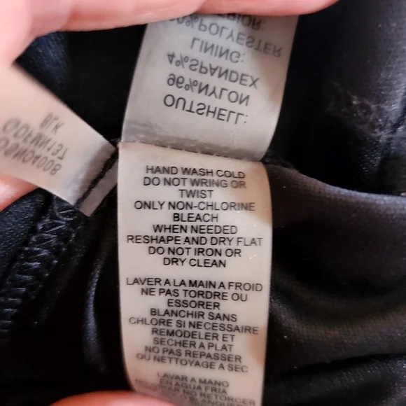 2360 * Guess Sleeveless Lace Overlay Dress Black Size 10 - Picture 5 of 8